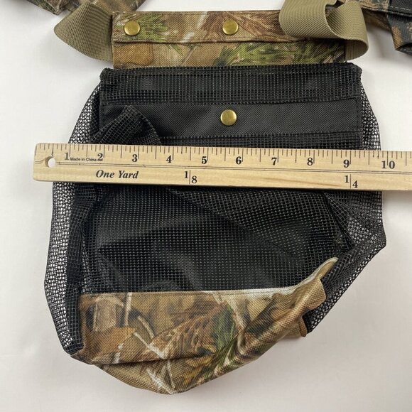 Swiss Design Camo Game Belt Bird/Game Pouches Bottle Holder Mesh Canvas - Picture 12 of 12